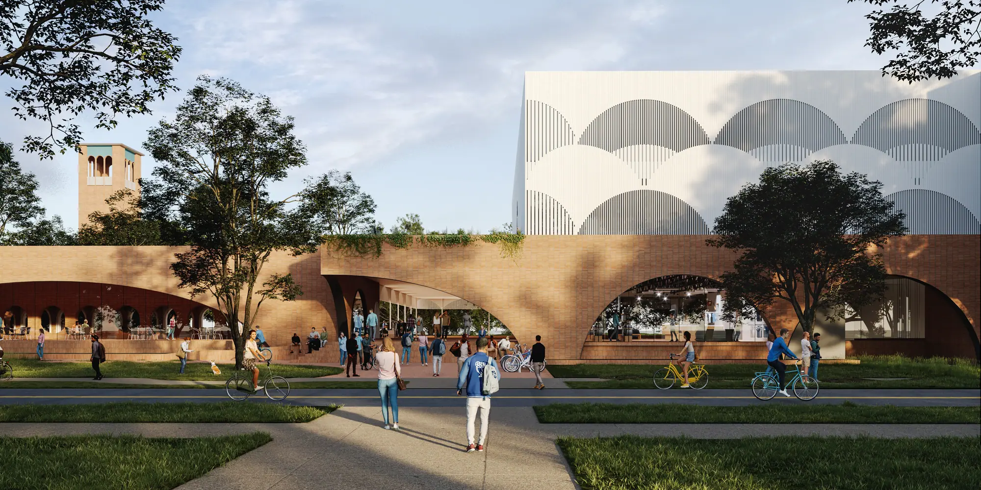 Propuesta de concurso para el centro estudiantil de Rice University